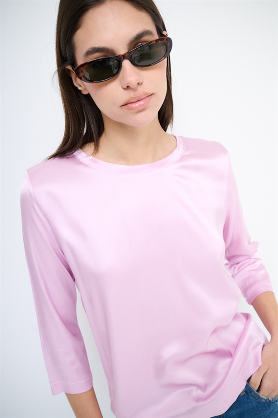 MAGLIA PARICOLLO MANICA 3/4 IN RASO CIPRIA