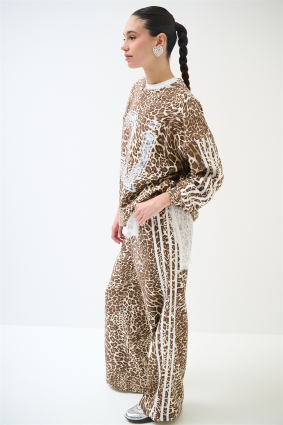 PANTALONE CON COULISSE AMPIO + BANDE SAFARI