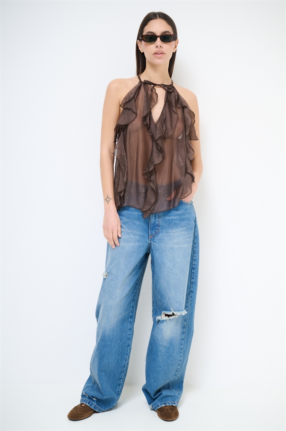 TOP CON ROUCHES MORO