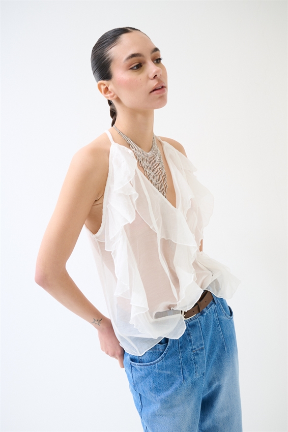 TOP CON ROUCHES PANNA