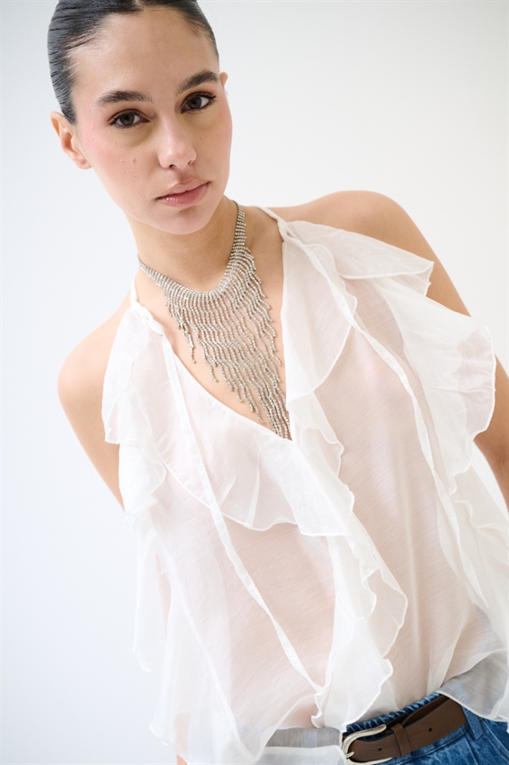 TOP CON ROUCHES PANNA