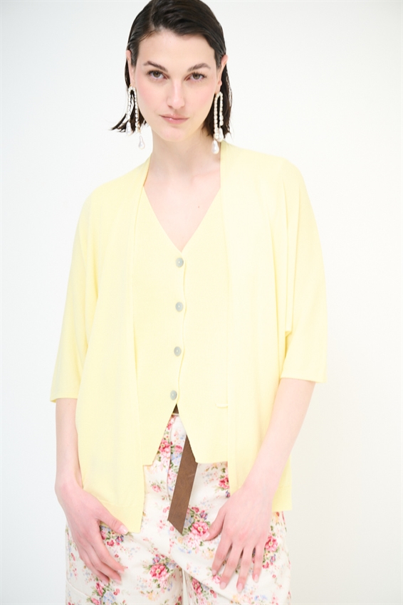 COPRISPALLE APERTO GIALLO