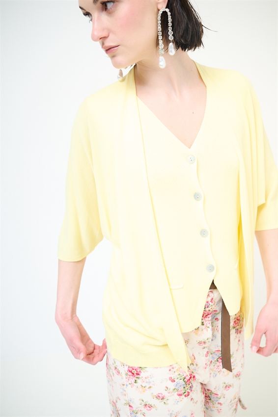 COPRISPALLE APERTO GIALLO