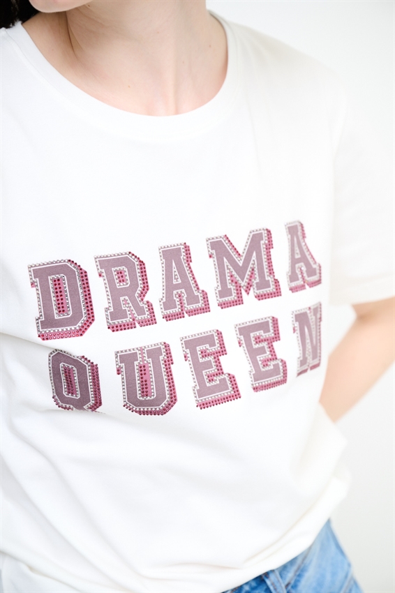 T-SHIRT MAGIC QUEEN BIANCO