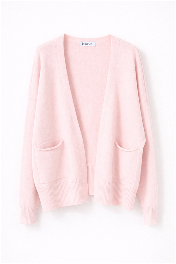 CARDIGAN APERTO CON TASCHE