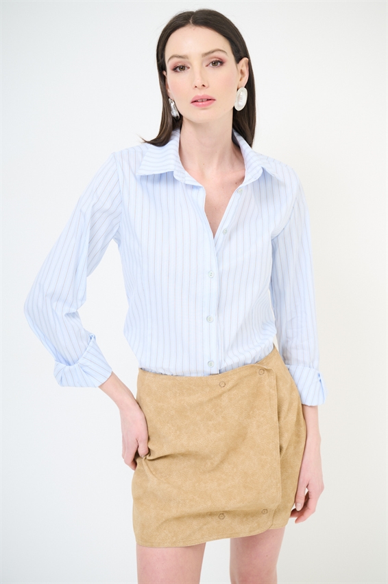 CAMICIA SLIM + CRAVATTA DOPPIA