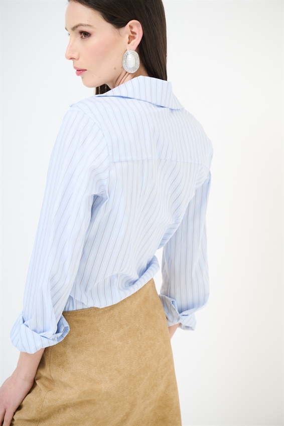 CAMICIA SLIM + CRAVATTA DOPPIA
