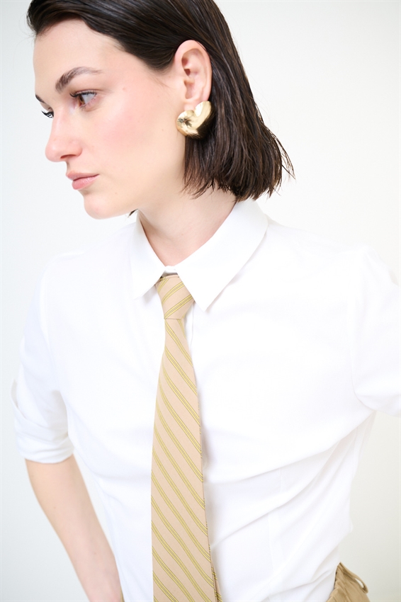 CAMICIA OXFORD SLIM CON CRAVATTA