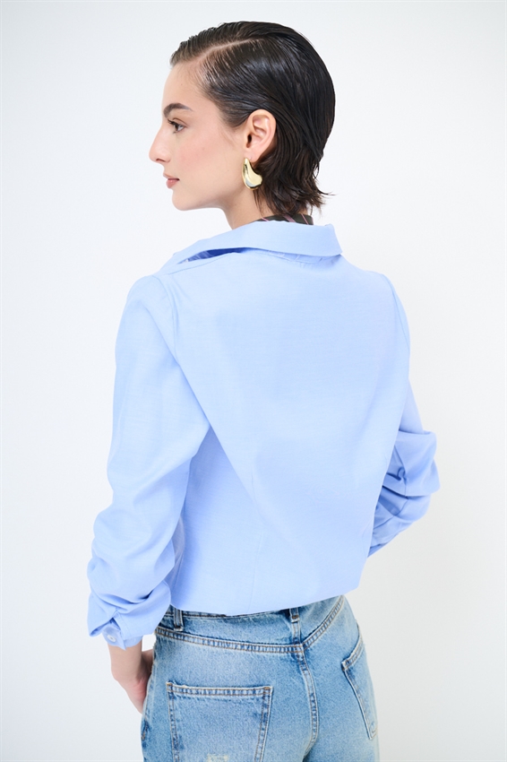 CAMICIA OXFORD SLIM CON CRAVATTA