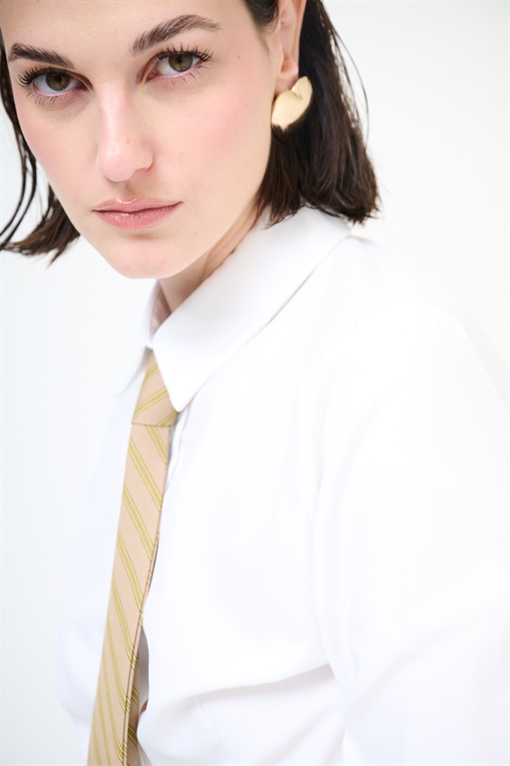 CAMICIA OXFORD SLIM CON CRAVATTA