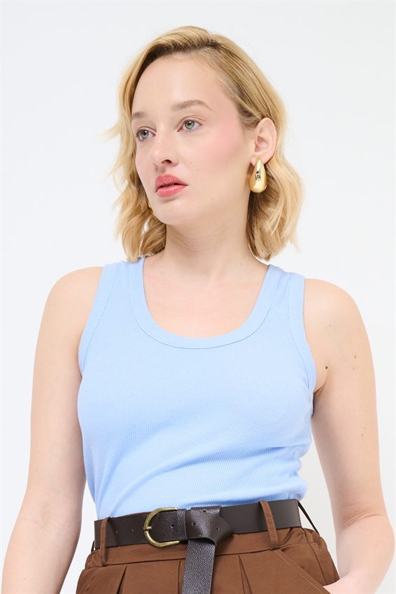 CANOTTA COSTINA CON SCOLLO