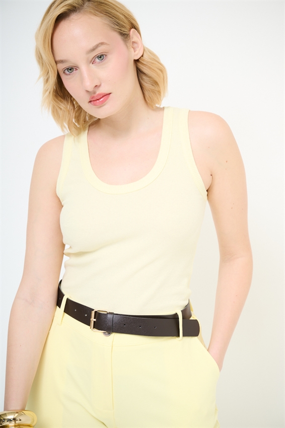 CANOTTA COSTINA CON SCOLLO