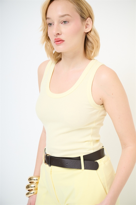 CANOTTA COSTINA CON SCOLLO