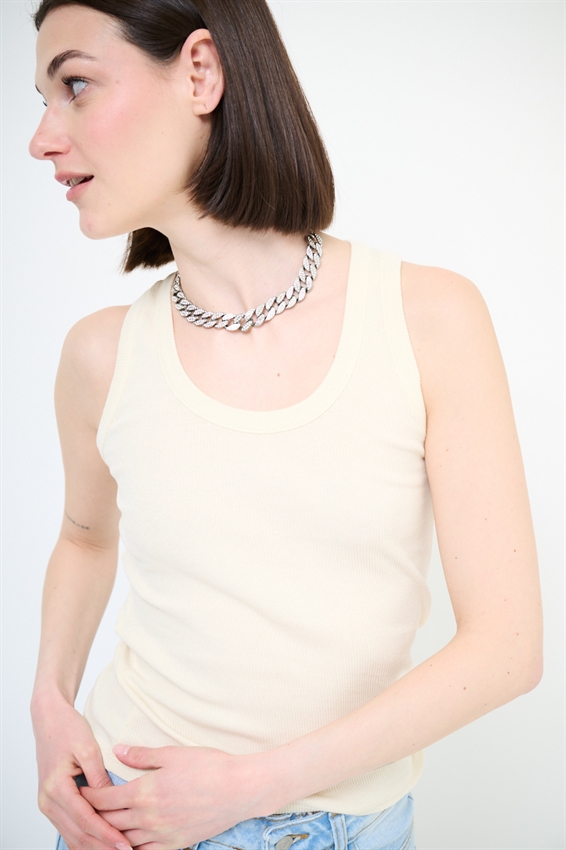 CANOTTA COSTINA CON SCOLLO