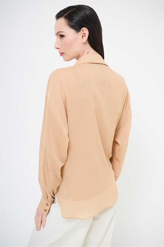 BLUSA CON INCROCIO DAV. E CON CANOTTA