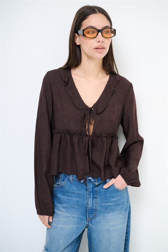 BLUSA CON LACCI