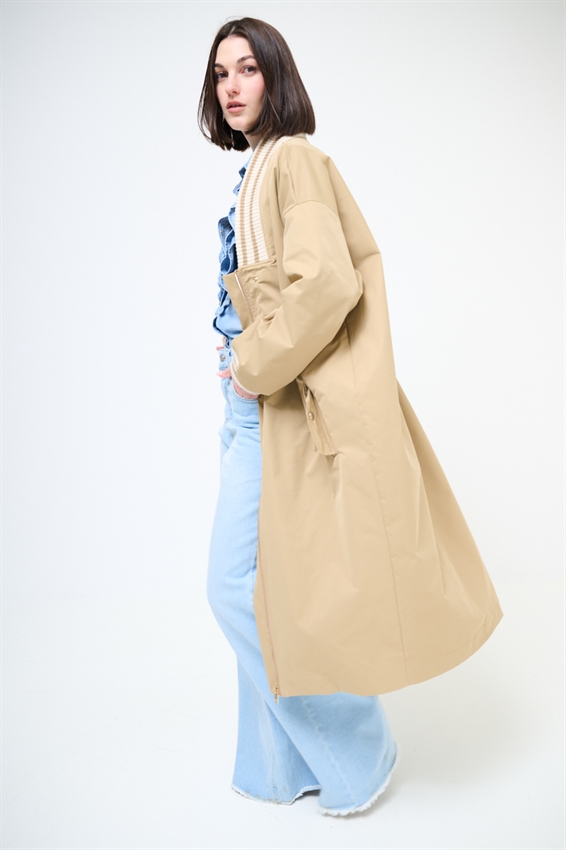 BOMBER LUNGO CON COSTINA