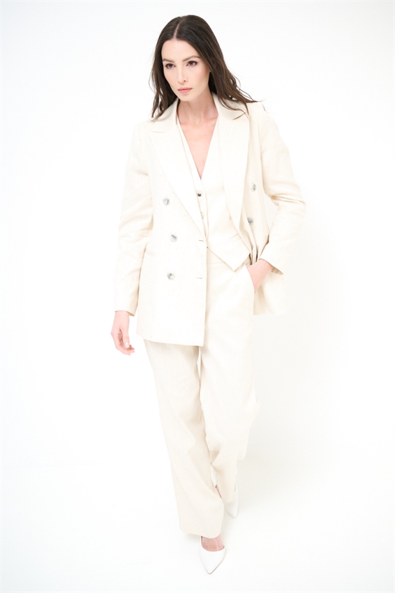 GIACCA DOPPIOPETTO TEX MICRO PAILLETTES