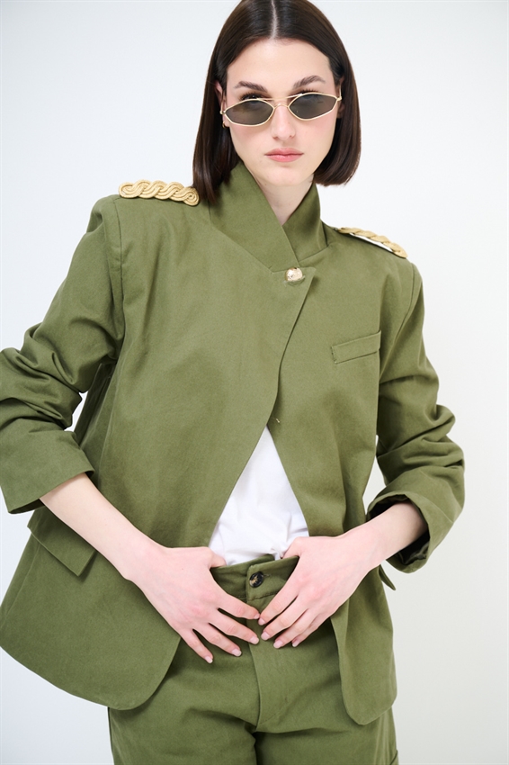 GIACCA ABB. ALTA CON ACCESSORIO SPALLA