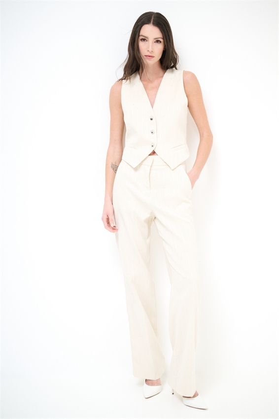 GILET SLIM TX MICRO PAILLETTES