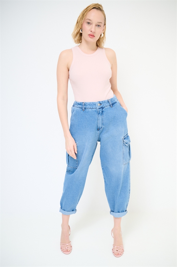 JEANS CARROT CARGO