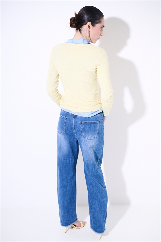 JEANS BARREL A VITA ALTA