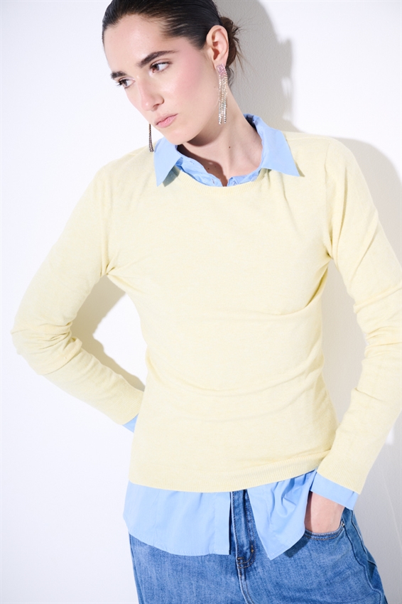 MAGLIA PARICOLLO VISCOSA INTEGRALE