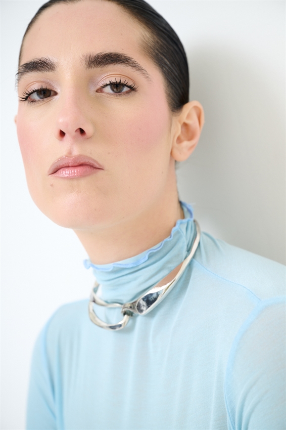 MAGLIA BASIC MEZZO COLLO MODAL