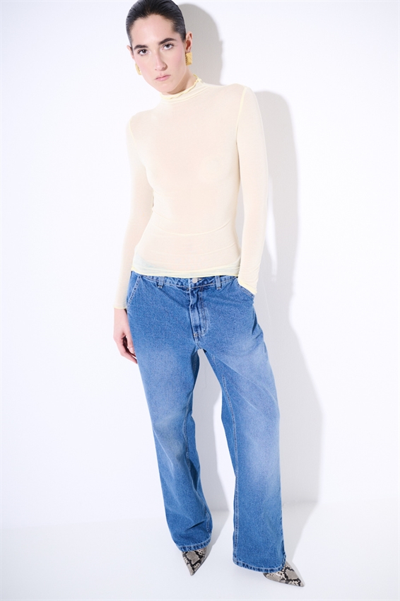 MAGLIA BASIC MEZZO COLLO MODAL