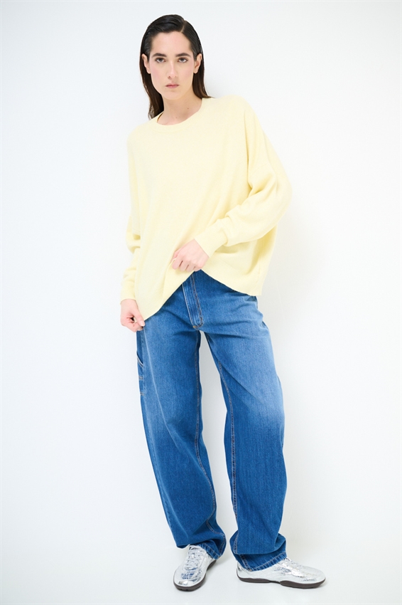 MAGLIA IN VISCOSA GIROCOLLO MANICA PIPISTRELLO