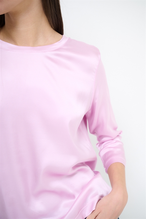 MAGLIA PARICOLLO MANICA 3/4 IN RASO