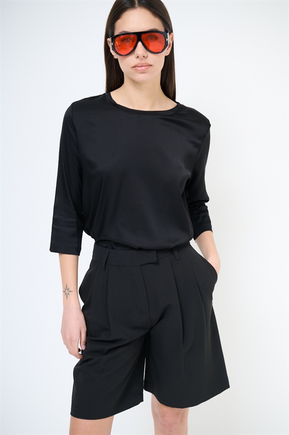 MAGLIA PARICOLLO MANICA 3/4 IN RASO