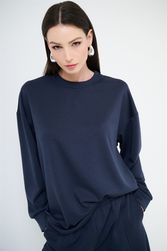 MAGLIA OVERSIZE LUNGA MODAL