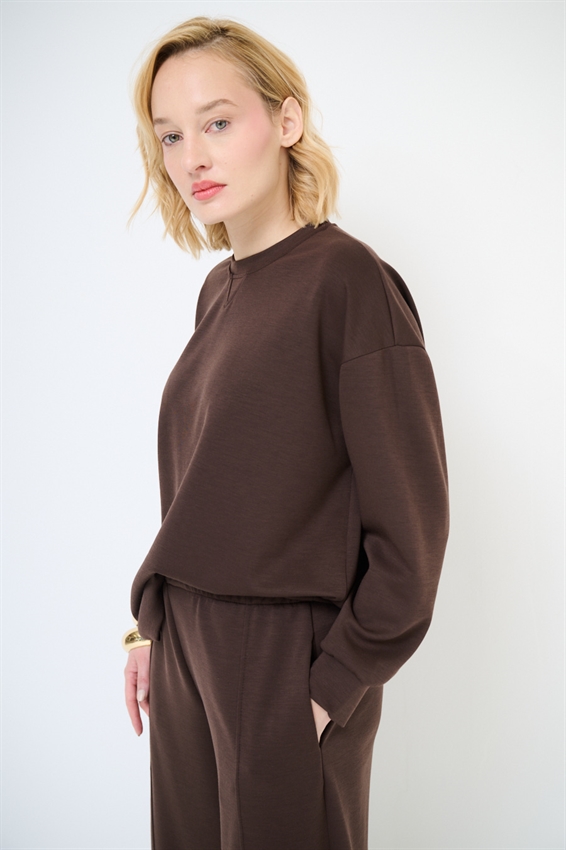 MAGLIA OVERSIZE LUNGA MODAL