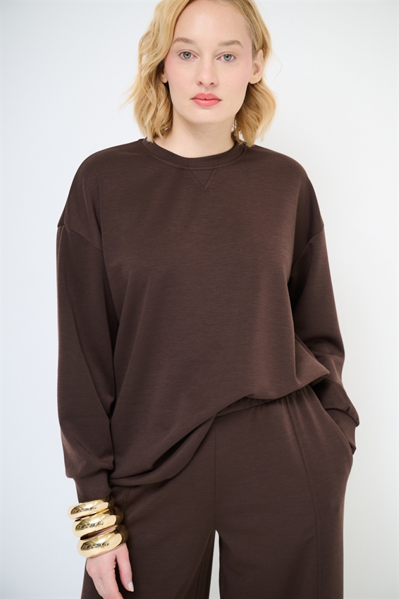 MAGLIA OVERSIZE LUNGA MODAL