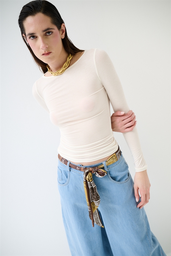 MAGLIA COLLO BORDINO MODAL