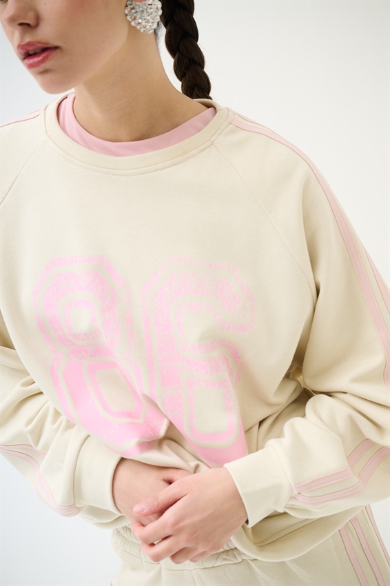 FELPA OVER 4 BANDE + STAMPA