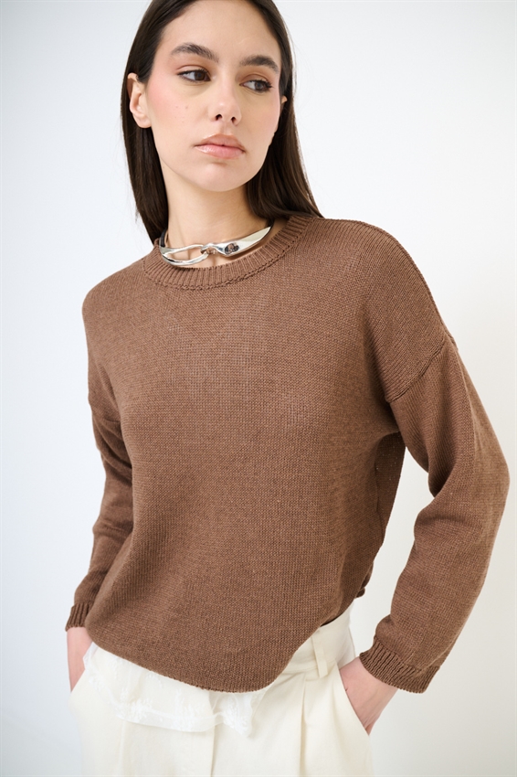 MAGLIA PARICOLLO IN COTONE