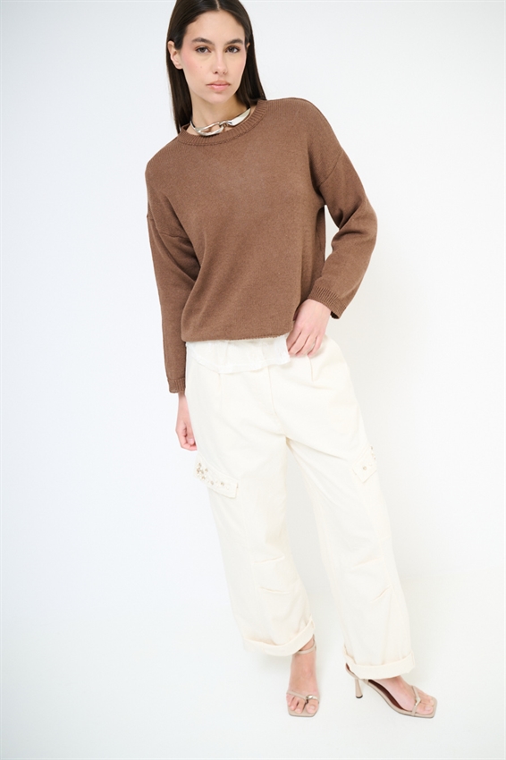 MAGLIA PARICOLLO IN COTONE