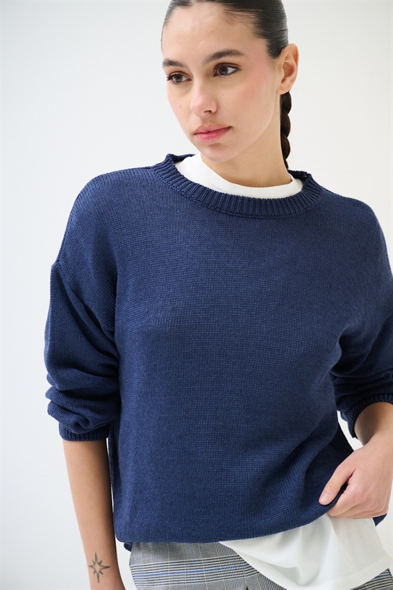 MAGLIA PARICOLLO IN COTONE