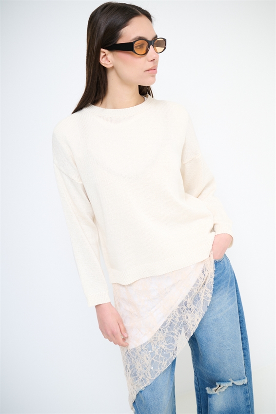 MAGLIA PARICOLLO IN COTONE