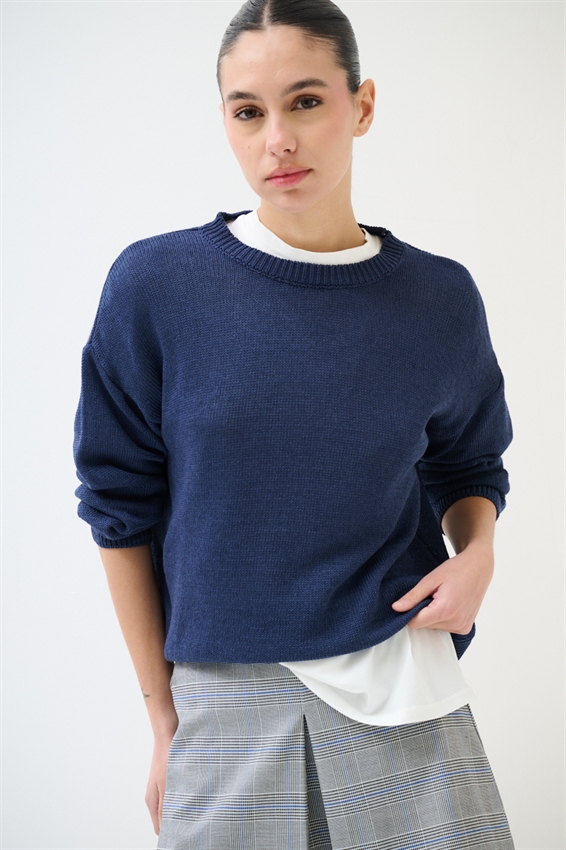 MAGLIA PARICOLLO IN COTONE