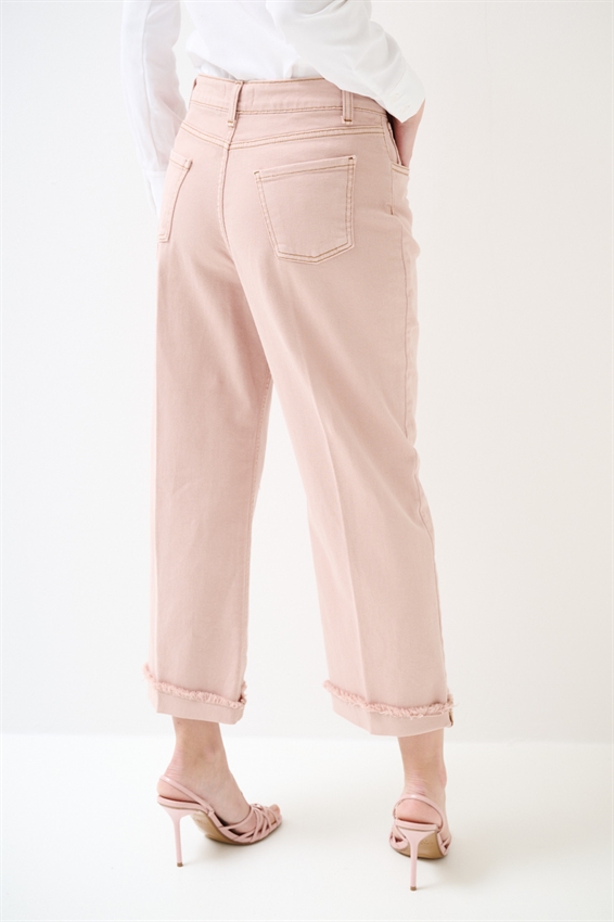 PANTALONE BULL CON IMPUNTURE A CONTRASTO