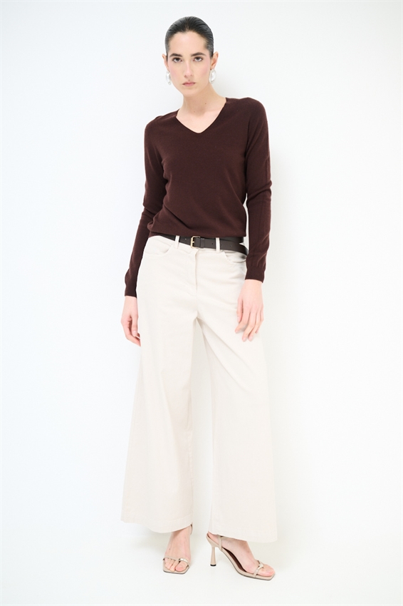 PANTA PALAZZO + CINTURA