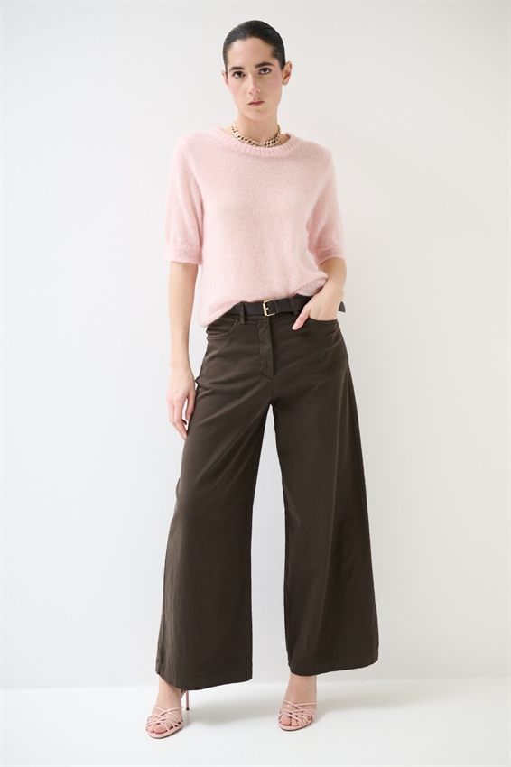 PANTA PALAZZO + CINTURA