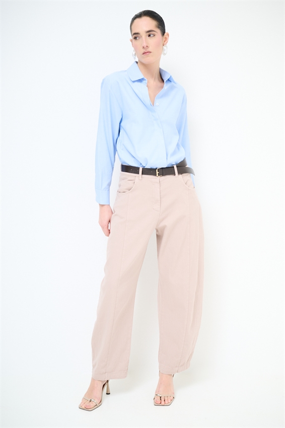 PANTA BALLON CON IMPUNTURA DAV. E CINTURA