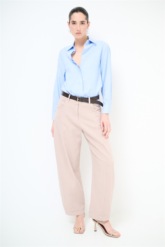 PANTA BALLON CON IMPUNTURA DAV. E CINTURA