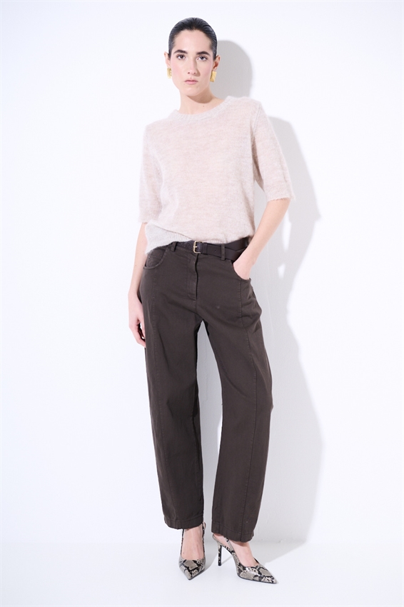 PANTA BALLON CON IMPUNTURA DAV. E CINTURA