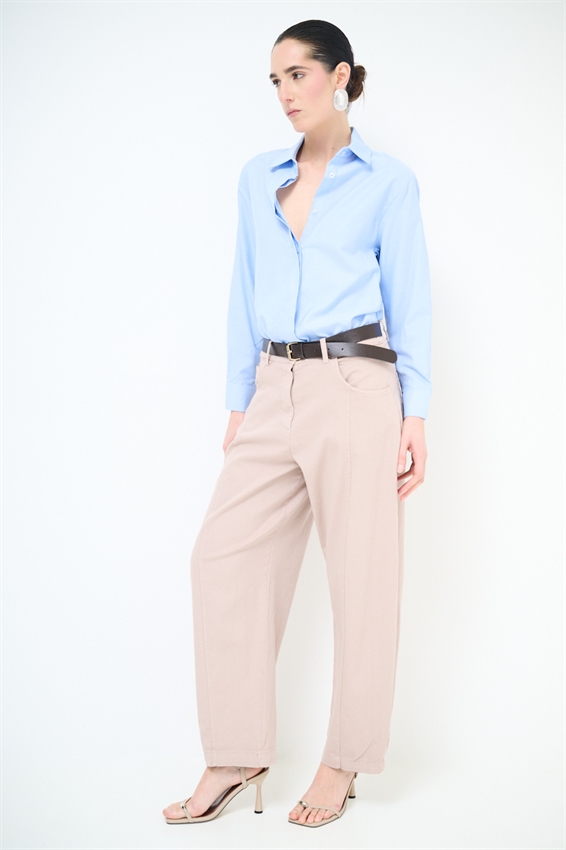 PANTA BALLON CON IMPUNTURA DAV. E CINTURA