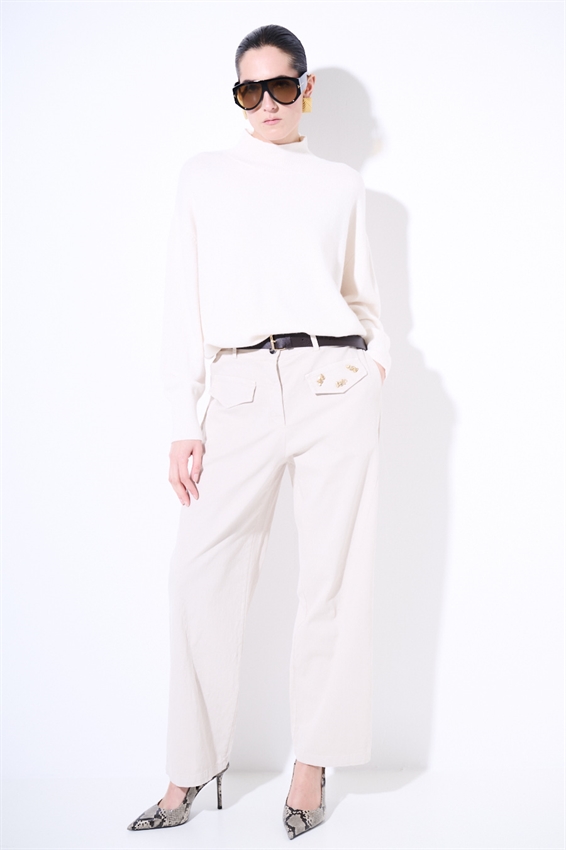 PANTA PATTINE DAVANTI CON TERMO AD. E CINTURA